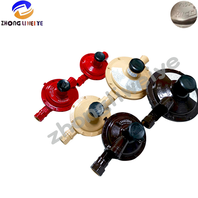 REGO Level 1 Pressure Reducing Valve Liquefied Gas 1584VN1588 Burner Accessories 597FB