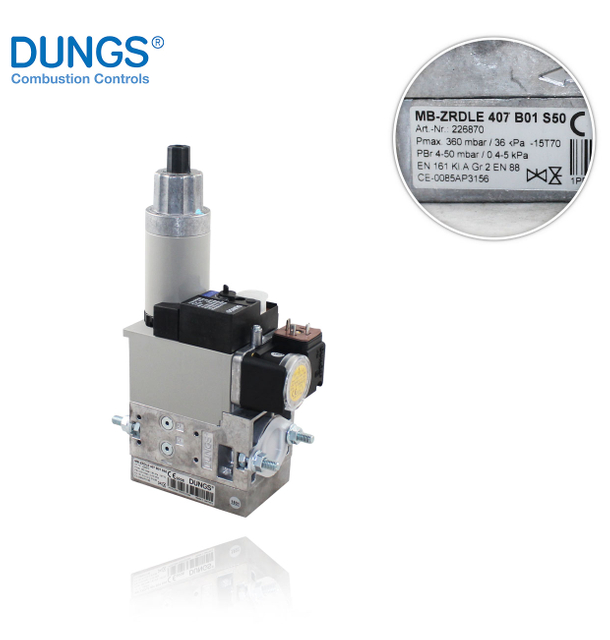 Dungs Mb-zrdle-407-b01-s50 (226870) Gas Solenoid Valve 