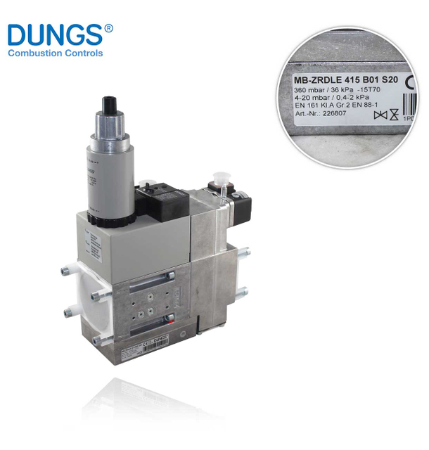 Dungs Mb-zrdle-415-b01-s20 (226807) Gas Solenoid Valve 