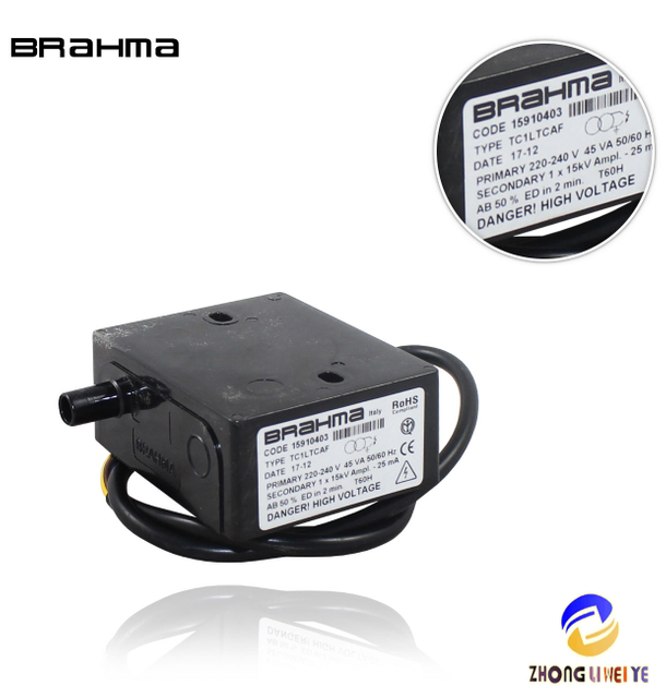 BRAHMA TC1L TCAF Ignition Transformer