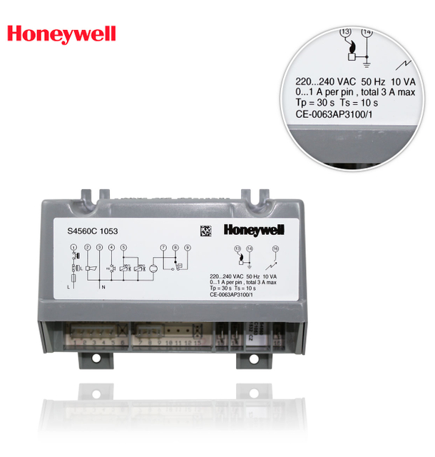 Honeywell S 4560 C 1053 Ignition Motherboard 