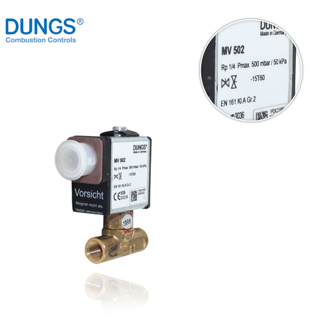 Dungs Mv-502 (215953) Gas Solenoid Valve 